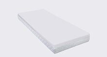 DINAFLEX® Materasso SOTTOCOSTO, MORFEO Topper; 140X190, Alto 8 CM in Poliuretano ESPANSO WATERFOAM, Ortopedico Anallergico E ANTIACARO, Extra Comfort