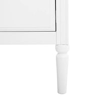 Atmosphera ATM-166603 Cassettiera Effetto Legno Solen-L. 48 x H. 108 cm, Bianco, ingegnerizzato, cm