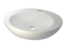 warenplus Vasque da Tavolo in Ceramica lavabo Bagno lavabo Vasca Quadrato Bianco 50 x 40 x 13,5