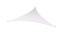 SUNNY GUARD Tenda a Vela Triangolare 3x3x3m Antivento Impermeabile Protezione Raggi UV per Giardino terrazza Campeggio, Crema
