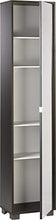 Mobile Colonna 1 anta con specchio naturale H190 L43 P29 Cm colore Titanio 744spk