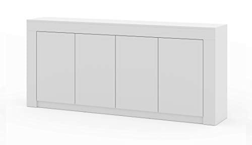 BIM Furniture Cassettiera Bonita 190 cm credenza Highboard multiuso camera da letto soggiorno