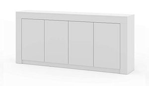 BIM Furniture Cassettiera Bonita 190 cm credenza Highboard multiuso camera da letto soggiorno