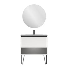 Amizuva Yoko Mobile da bagno, in legno, 80 cm, 3 pezzi