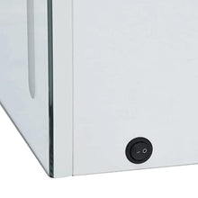 vidaXL Armadietto Bagno con Specchio e Luci LED con Ante e Ripiani Interni Elegante Moderno Funzionale Mobiletto Pensile 80x12,2x68 cm MDF e Melamina