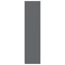 mewmewcat Armadio Grigio Lucido in Truciolato 100x50x200 cm
