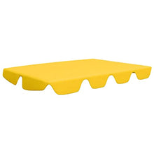 vidaXL Baldacchino per Dondolo Giardino Rosso Vino 226x186 cm 270 g/m²