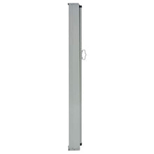 Festnight Tenda Paravento Laterale Retrattile Crema da Giardino Balcone Terrazzo Patio per Esterno 100x300 cm Marrone