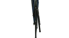 Hyfive - Sedia pieghevole da pranzo per esterni, giardino, campeggio, con imbottitura di lusso, colore: blu navy