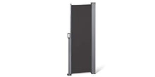909 OUTDOOR Tenda da Sole paravento per Giardino, Separé avvolgibile per Esterni, Frangivento divisore Laterale Estensibile (170 x 300 cm, Bianco)