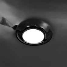 vidaXL Lavandino Triangolare in Ceramica Nera Sanitari Bagno Lavabo Lavello