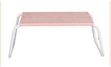 TONG HXF- Desk Ping Piccolo Semplice Studio scrivania Portatile Tavolo Pensione 45 * 35 * 23 Centimetri Durevole (Color : Pink)