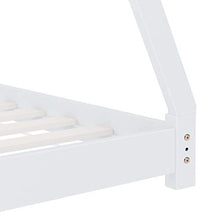 FAMIROSA Giroletto per Bambini Bianco in Massello di Pino 80x160 cm-3359