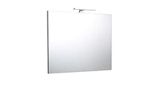 Kiamami Valentina SPECCHIERA BAGNO A FILO 90 x 70 CM CON LUCE A LED REVERSIBILE
