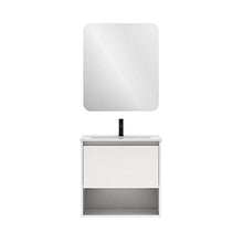 Amizuva Niwa Mobile da bagno, in legno, 60 cm, 3 pezzi
