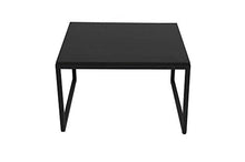 Sommer International GmbH - Panchina con telaio in metallo, 74 x 74 cm, colore: Antracite
