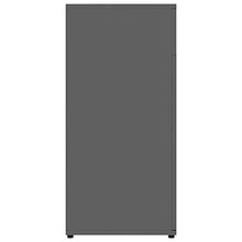 XHCP Credenza, Comodino, Comodino, cassettiera per la casa Soggiorno Camera da Letto Bianco Lucido 80x36x75 cm truciolare