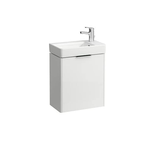 Laufen Base Mobiletto Vanity, sportello Destro, per lavabo 815954, colorazione: Neve (Bianco Opaco) - H4021021102601