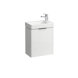 Laufen Base Mobiletto Vanity, sportello Destro, per lavabo 815954, colorazione: Neve (Bianco Opaco) - H4021021102601