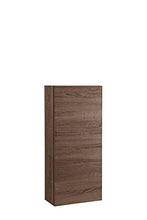 tft Pensile da Bagno 1 Anta Push 35x18x78,2 cm in Legno Ibiza Tabacco Scuro