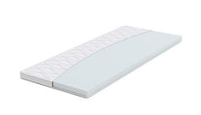 Amazon Basics, Topper per materasso, in schiuma ad alta resilienza, morbido H2 - 80 x 190 x 6 cm