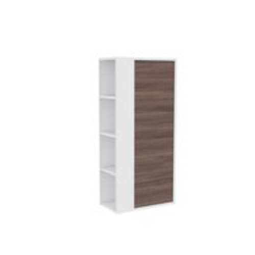Bath+ – Armadietto con Porta Laterale Bsmart Esche/Bianco/Bianco