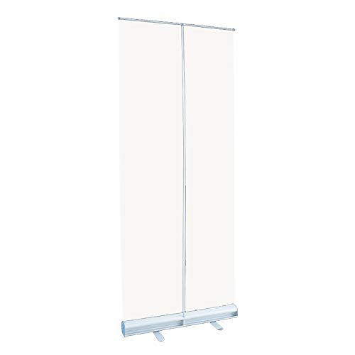 Roll Up Trasparente Portatile, Schermo da Pavimento, Pannello di Protezione da Banco Barriera, Paravento Divisorio da Pavimento