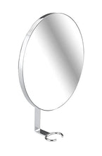 Wenko 22734100 anti-appannamento Specchio Turbo della Loc in acciaio inox, argento, 17 x 17 x 5 cm