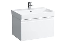 Laufen PRO S Vanity Unit 1 cassetto, per Lavabo 810967, 665x450x390, colorazione: Neve (Bianco Opaco) - H4834510964631