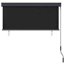 vidaXL - Tenda avvolgibile per esterni, 140 x 250 cm, colore: Antracite