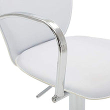 Tidyard Set di 2 Sgabello da Bar,Sgabello da Cucina, Altezza Regolabile, Girevole a 360 °, con Schienale, Poggiapiedi e Braccioli, Struttura in Acciaio Cromato, Disponibile in Tanti Colori Diversi
