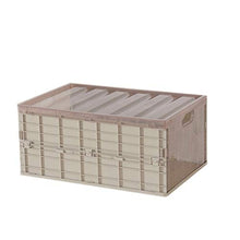 Fgyhty Pieghevole in plastica Storage Box casa Garage Magazzino Desktop Pieghevole Caso Armadio Underwear Organizer