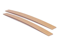 PZ 2 Coppia Listelli Curvati in Legno di Faggio - Ricambio per Doga – 6,7 X 89 X 0,8 Cm
