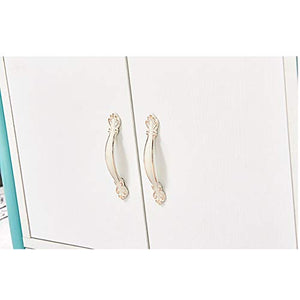 WangQ Carrello for scaffali Trolley Carrello di Bellezza in Legno Bellissimo generoso Grande Armadio spogliatoio Soggiorno Parrucchiere Salone di Bellezza Blu ， 50X35X83CM carrellino Cucina
