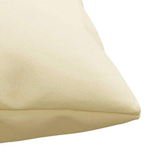 Buyounger Cuscini Decorativi 4 pz Crema 60x60 cm in Tessuto