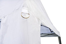 FRANKYSTAR Gazebo richiudibile 3X3 Pieghevole A Fisarmonica Automatico Mercato Tenda con Sacca.Disponibile Colore: Bianco,Blu,Verde (Bianco)