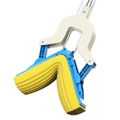 SSAYY Spray Mop Mop Piega Lavaggio A Mano Gratuito Mop con per Sostituire La Testina di Pulizia in Spugna per Utensili per La Pulizia del Pavimento di Casa