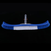 Homyl Spazzole Testa Pulizie Spa Piscine Setola Tubo Maniglia Alluminio Blu