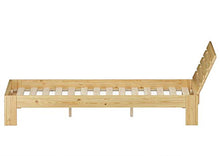 Erst-Holz Elegante Matrimoniale-Francese 140x200 in Pino Laccato con doghe rigide 60.67-14-Tina