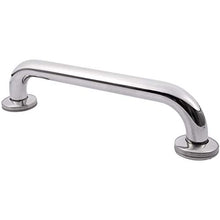 Binchil - Maniglia per vasca da bagno, in acciaio inox, con supporto per doccia, 30 cm