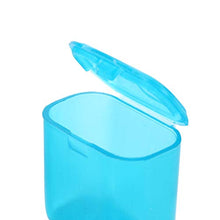DOITOOL Contenitore per pillole da viaggio 31 griglie tipo tastiera pillola caso plastica pillola scatola pratica pillola contenitore blu