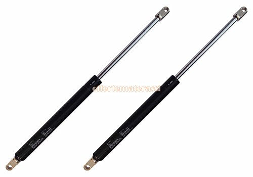 Coppia di pistoni per rete di un letto con contenitore