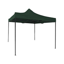 Rebecca Mobili Tendone Gazebo Richiudibile con 4 Pesi Metallo Poliestere Verde Sacca Fiere Mercato Giardino 3,1 x 3 x 3 mt (cod. RE6329)