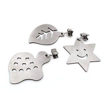 Xzbnwuviei, clip per tovaglia in acciaio inox, 4 pezzi, clip per appendere la tovaglia in acciaio inox, morsetti multifunzione per tovaglia da picnic