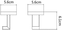 Ghelf Asciugamano acciaio inox 304 Asciugamano Asciugamano 304 Bagno Asciugamano Perforato Bagno Scaffale da bagno Bagno Singolo Cappotto e Asciugamano Gancio in acciaio inox Solido Solido Quadrato Pe