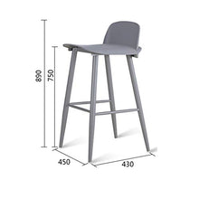SAP - Sgabello da bar alla moda, creativo, per sedia da bar, sedia da bar e schienale alto, girevole, per la colazione, per il ristorante, resistente (colore: bianco)