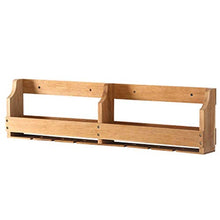 Portabottiglie per vino rosso, creativo, retrò, in legno massiccio, da parete, per ristorante, vino, bar