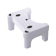 LILI Toilette Accovacciata Sgabello da Bagno Vasino da Bagno con Piedini Antiscivolo Squat Aiuti Stitichezza Pile Sollievo IBS