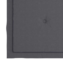 Tidyard Set 2/6 pz Cuscini per Sedie da Giardino per Esterno in Tessuto Antracite/Grigio 40x40x4 cm,Cuscini Quadrati,Cuscini per Sedie da Esterno 40x40x3 cm