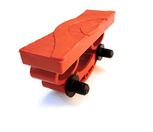 viglietti Coppia PZ 2 Perni in Nylon Teflon per Supporto ammortizzatori innesti doghe in Legno